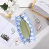 Large Ruffle Pouch Bag Multifunction Ruffle Cosmetic Bag  Toiletry Organizer