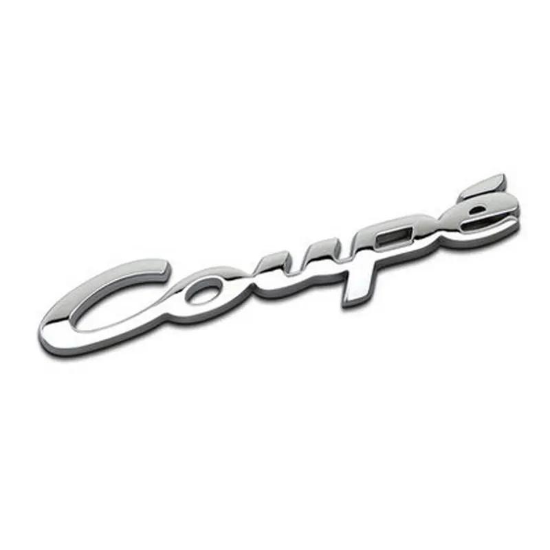 1Pc 3D Coupe logo Car Body Emblem Badge Sticker Accessories