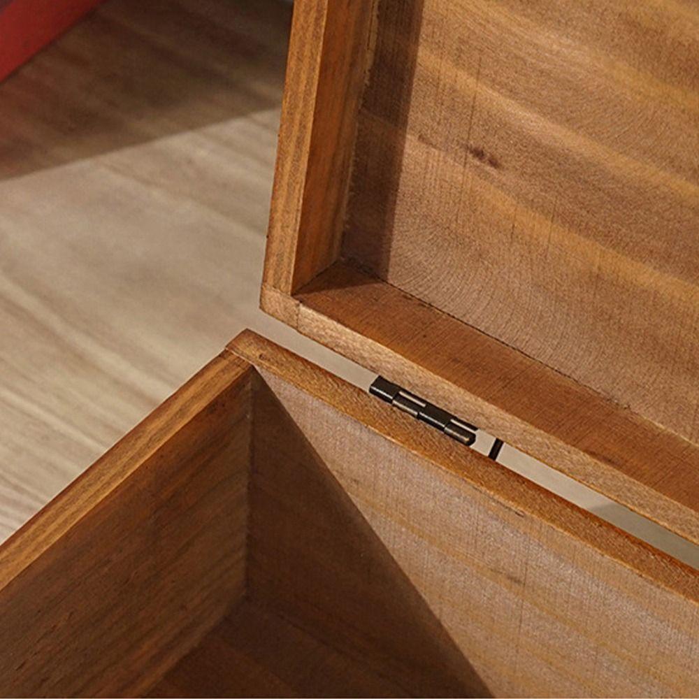 Wooden Storage Box Vintage Storage Case Miscellaneous Organizer Jewelry Box  Travel