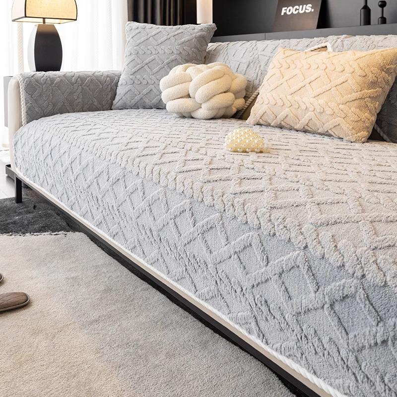 

Подушка для дивана 2025 новая всесезонная универсальная нескользящая подушка для сиденья легкая роскошь высокая мода чехол для дивана простой пылезащитный чехол 45 * 45Cm pillow cover