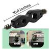 Portable Cleaning Rust Removal 4 In 1 Durable Steel Wire Auto Truck Anti Corrosion Cable Post Terminal Car Battery Brush Dirt