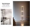 Italian Designer Floor Lamp: Modern Art Glass Lighting for Living Room, Hotel, Bedroom, Villa.