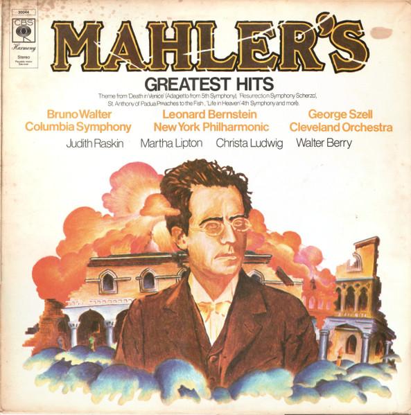 

LP Record MAHLER Mahlers Greatest Hits 30044 CBS HARMONY 1973 UK Classical Used
