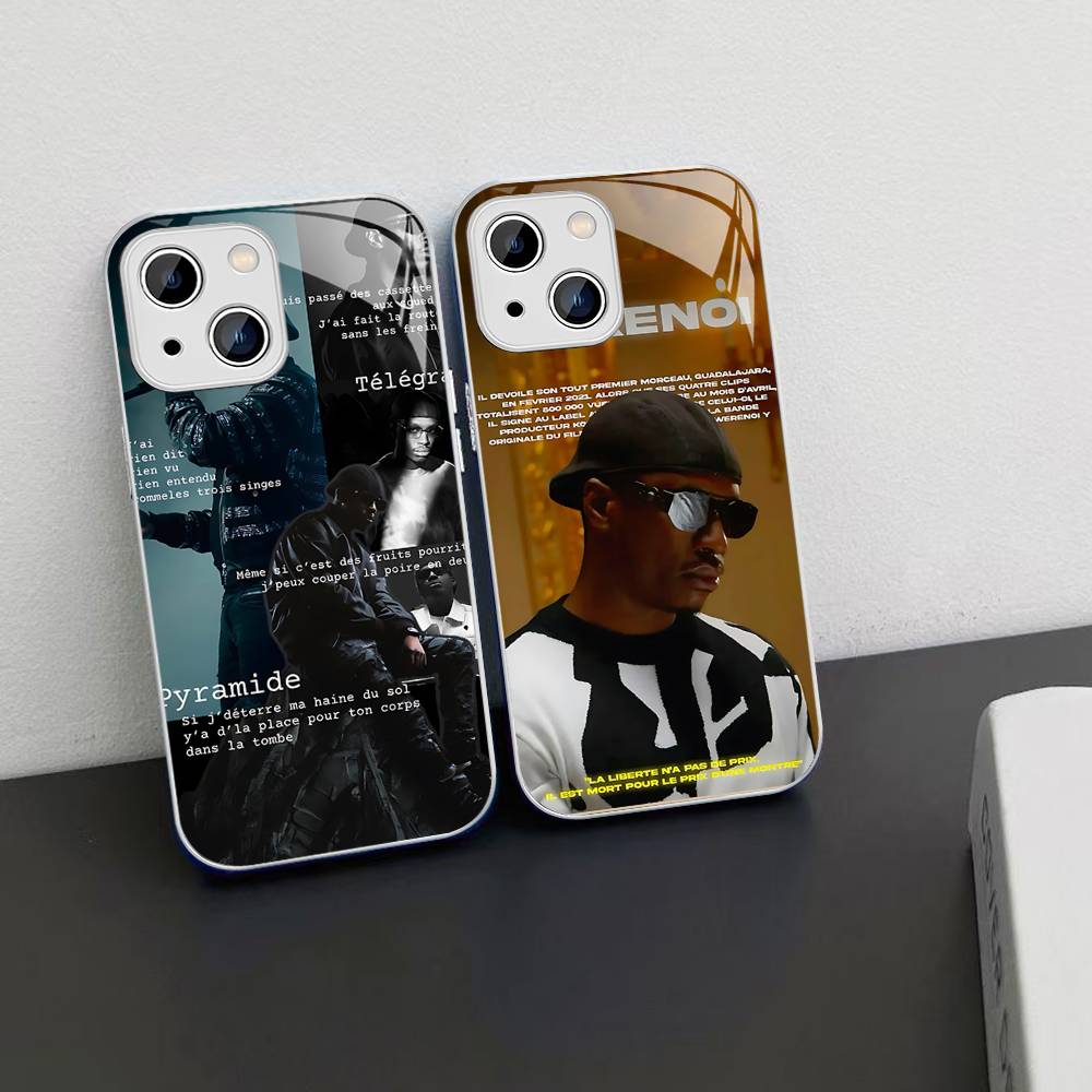 Rap W-WerenoiES For IPhone 14 13 12 Mini 11 Pro XS Max X XR 14 Plus Tempered Glass Cover