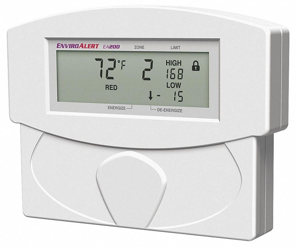 WINLAND ELECTRONICS EA200-12 Temperature Alarm,-58