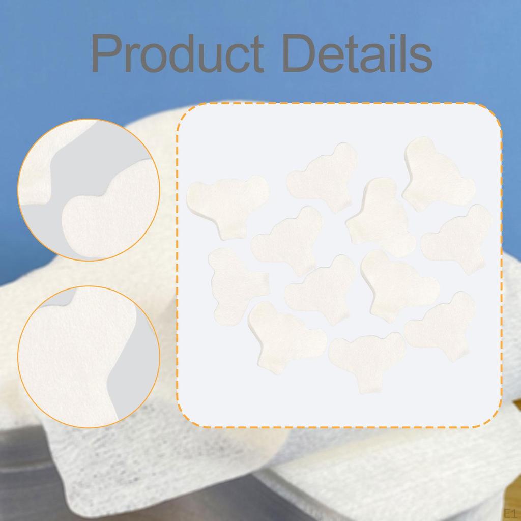 100Pcs Nose Cotton Pad Men Women Face Pore Care Portable Disposable