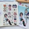 DIY Stickers Deco Stationery Stickers Cute Millennium Anime Story Stickers Phone Craft Stickers