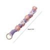 Handmade Crochet Daisy Keychain handwoven Cotton Rope Handwoven Bag Keys Accessory for Women Girls Gift