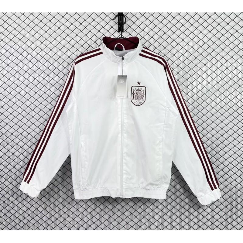 Maglia da Calcio Stile Vintage Giacca Sportiva Casual da Adulto Giacca a Vento Tutto