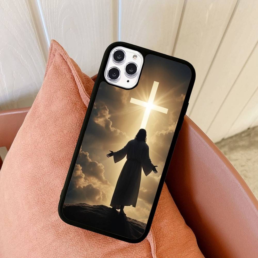 Son Of God Jesus Phone Case For IPhone 11 12 13 14 15 16 17 Pro Max Plus PC+TPU Shockproof Shell