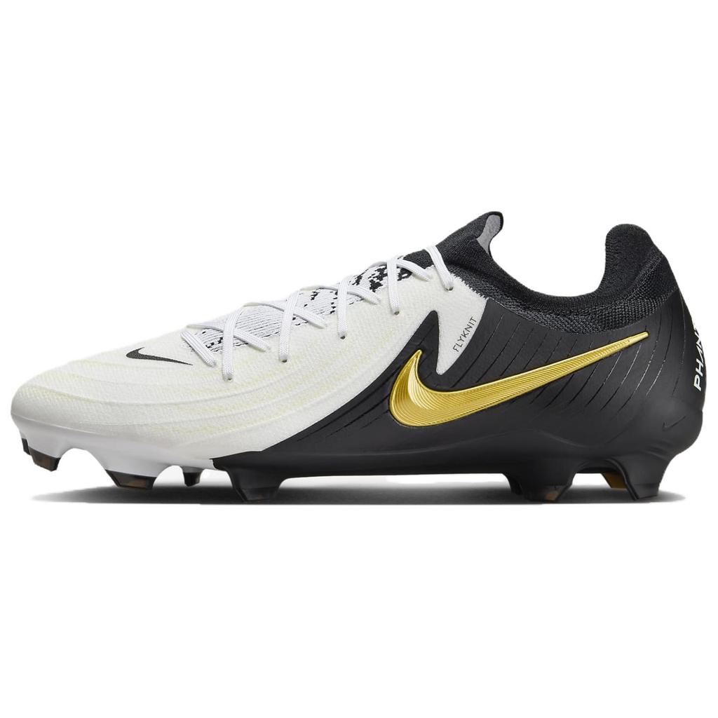 Nike Phantom GX 2 Pro FG Mad Ready Pack Unisex Sneakers White Metallic-Gold-Coin Black FJ2563-100