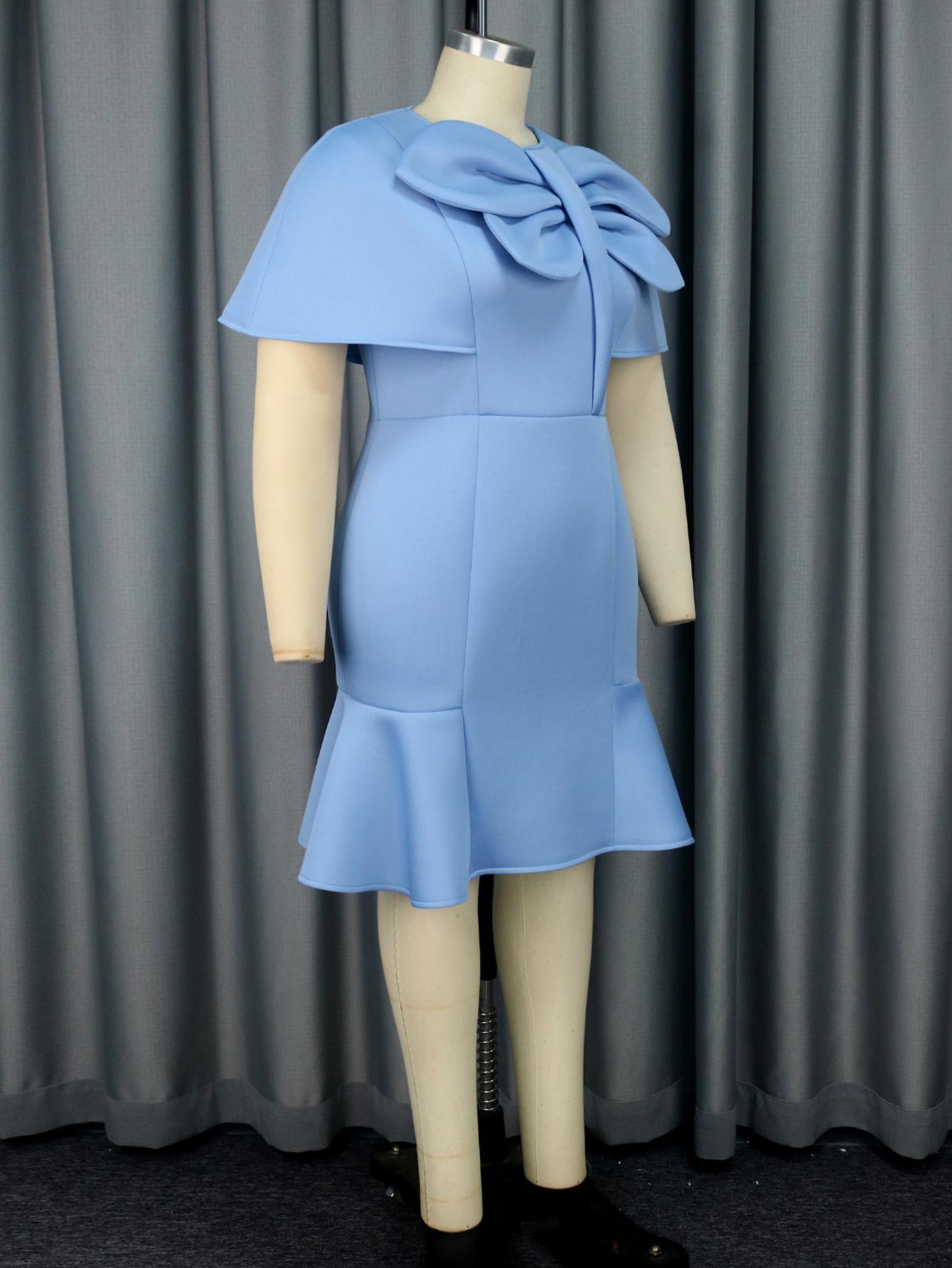 AOMEI синие облегающие вечерние платья для женщин — фото 6