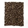 Classic Popular Leopard Print Human Cotton Long Towel Hot-selling Retro Trend Zebra Print Headscarf Women