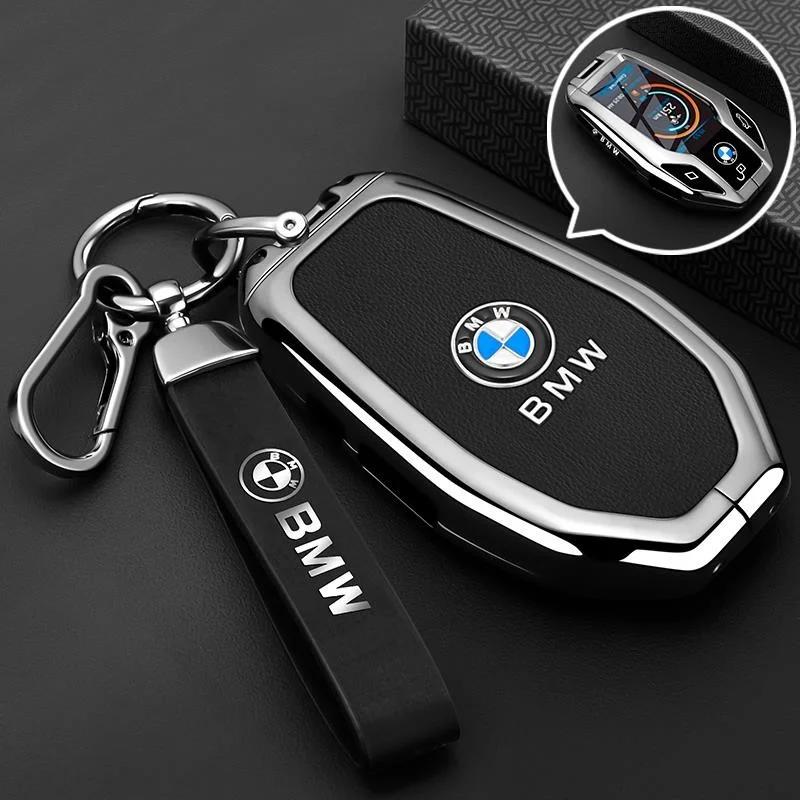 Car LED Display Key Case For BMW 5 7 Series G11 G12 G30 G31 G32 I8 I12 I15 G01 G02 G05 G07 X3 X4 X5 X7 Interior Accessories