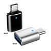 LED Indicator Type-C To USB Adapter 3A Fast Charging 5Gbps Data Transfer Type-C To USB3.0 Adapter Plug and Play