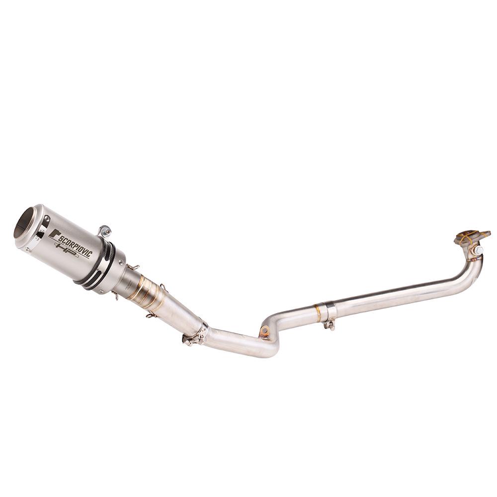 Motorcycle NC700S/NC750S/750X Stainless Steel Front & Rear Sections (2012-2020)