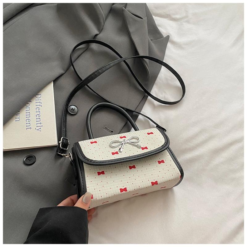 Girls bow baguette armpit bag new high-end texture fashion casual shoulder messenger bag women