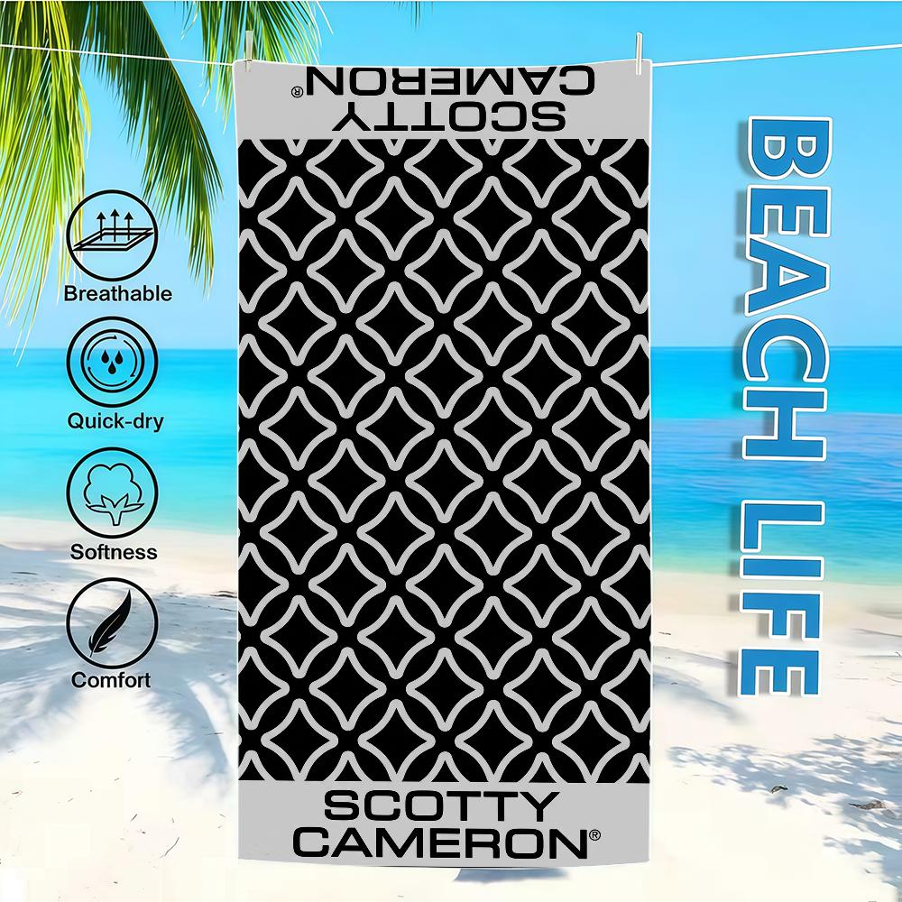 Towel Textile Bathrobe Beach C-CameronS-ES Quick-Drying Lightweight Portable Luxury Camping S-ScottyS-ES Swim Pool Travel