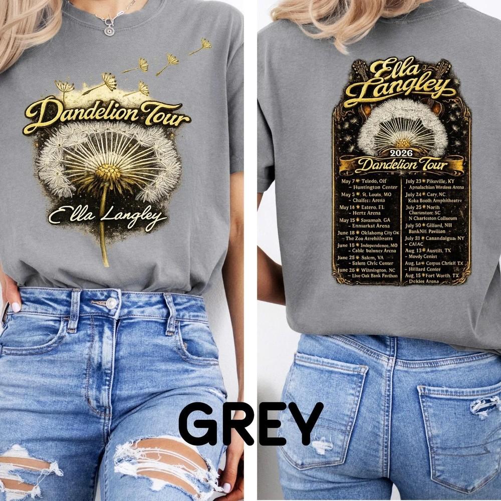

Music Concert 2026 T-Shirt Tour Date Tee Front Back Graphic S-5XL Unisex T-Shirt XXL