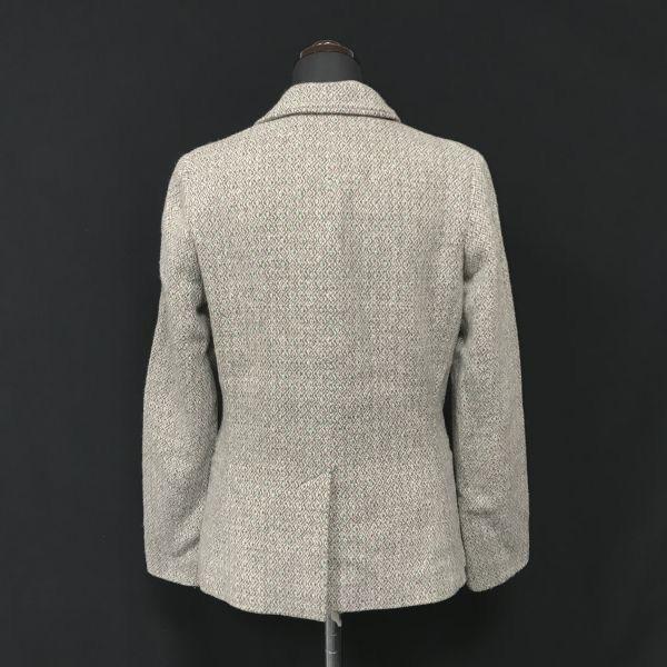 Made in France Paul & Joe Wool Autumn Winter Blazer Jacket / 38 / Women's M / Gray / Single / 3 Button(USED)