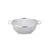 Kanei Kogyo Shapeline Handled Round Colander, 22cm, SH-008, Made In Japan