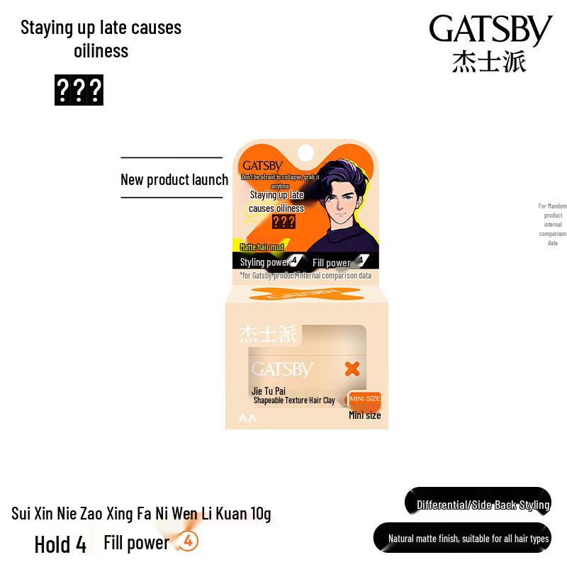 Коллекция средств для укладки волос Gatsby для мужчин