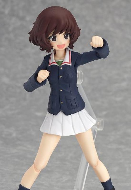 Figma Girls Panzer Yukari Akiyama malované pohyblivé & (ABS&PVC postava bez měřítka)