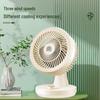 RONGSHENG Quiet Oscillating Desktop Circulation Fan CN Plug (adapter Included)