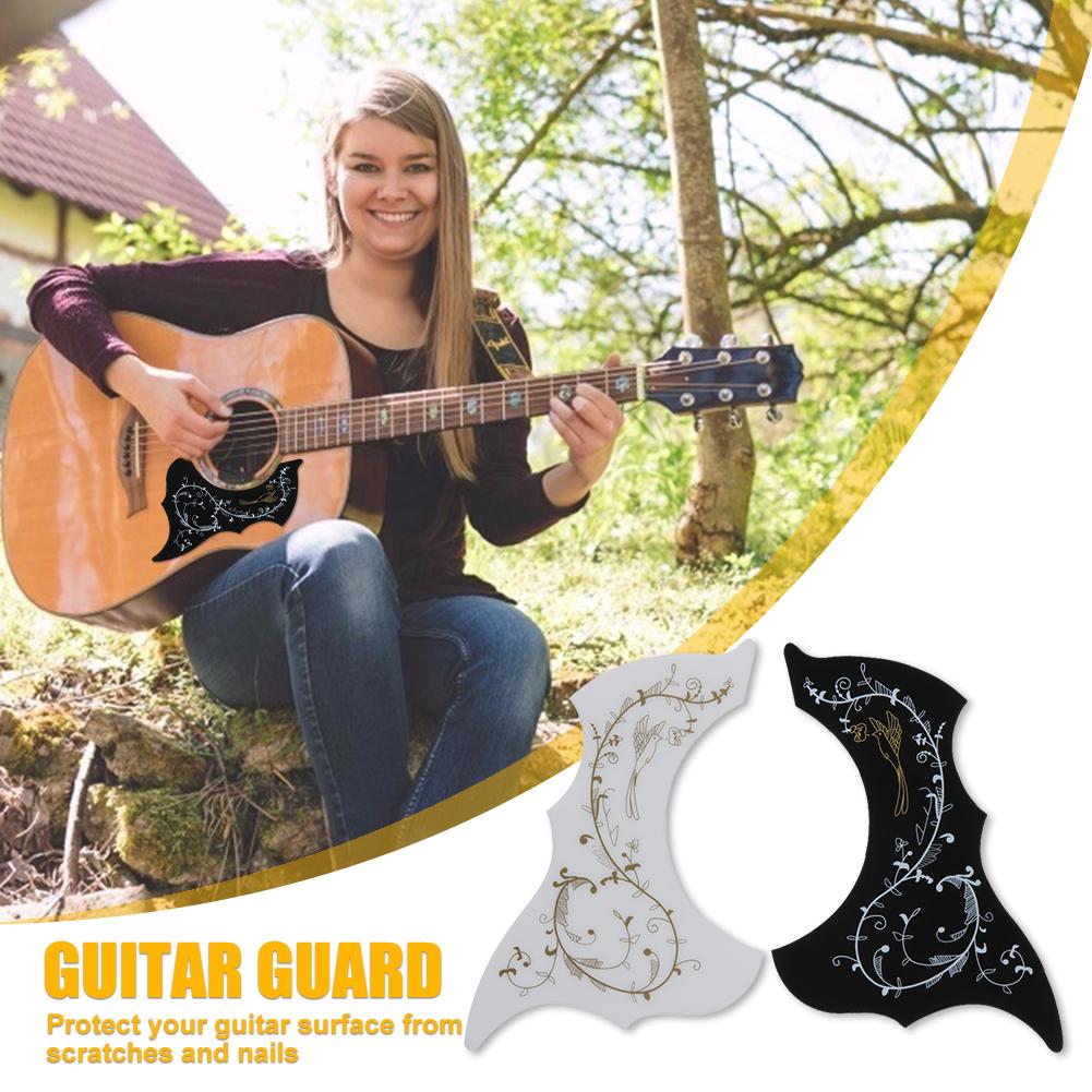2pcs Folk Acoustic Guitar Pickguard Anti Scratch Protector Pick Guard Stickers