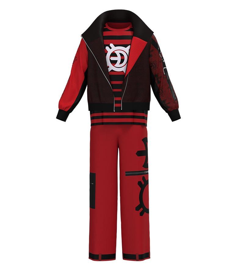 Zombies 4 Victor Nova Cosplay Kostuum Jas Vest Addison Pak Volwassen Meisjes Vampiers Dawn Outfits Halloween Carnaval Feestpak M black