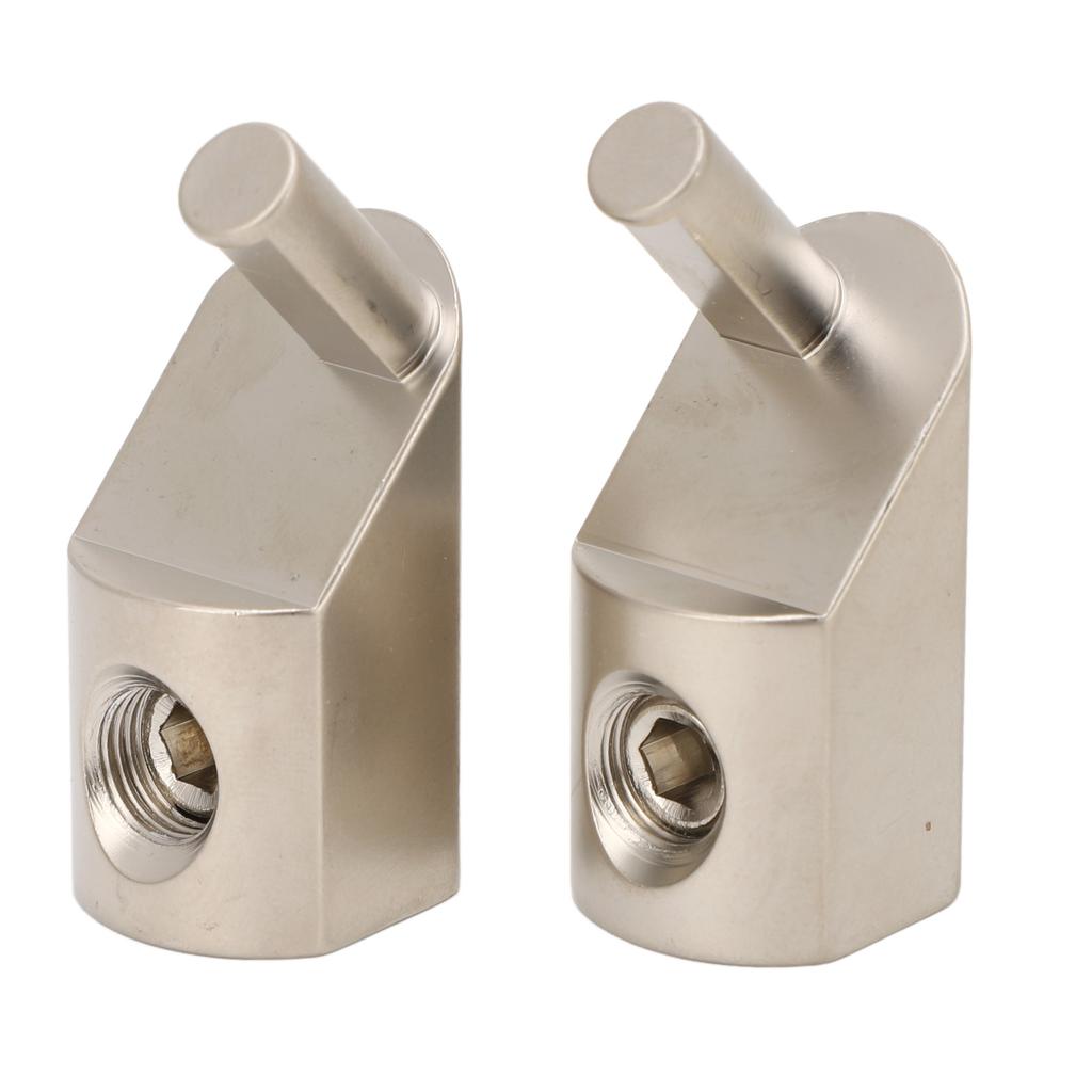 1 Pair Input Wire Gauge Reducer 45 Degree Offset Angled 1/0 Gauge to 4 Gauge Amp Input Reducers for Vehicle Sound Systems