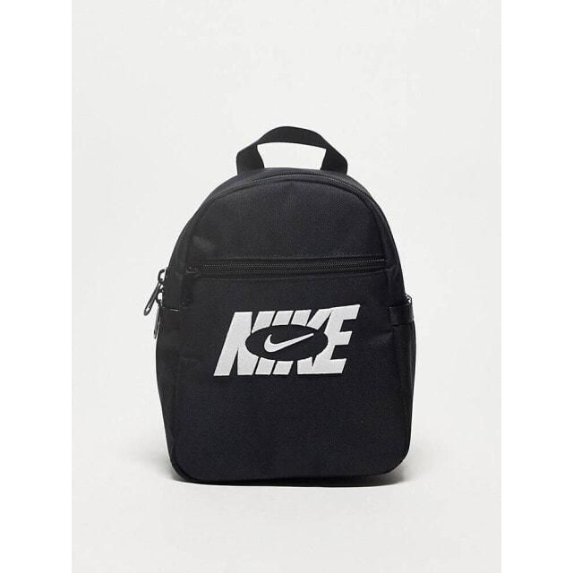 

Черный мини-рюкзак унисекс с логотипом Nike Futura