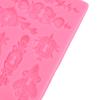 Relief 3D 3D Muffin Molds Pink Decorative Mold Reusable Ornament Mold  Cake Decoration