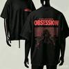 Obsession Pro Fan Dárkové Tričko Unisex Unisex Harajuku Oversized Unisex Krátký Rukáv Streetwear Vysoká Kvalita Párů Pohodlné Tričko