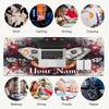 Custom 1Pc Gothic Skull Moth Tattoo Personalized Mouse Pad Non Slip Rubber Waterproof Desk Mat Stitched Edge Gaming Office Xmas Gift