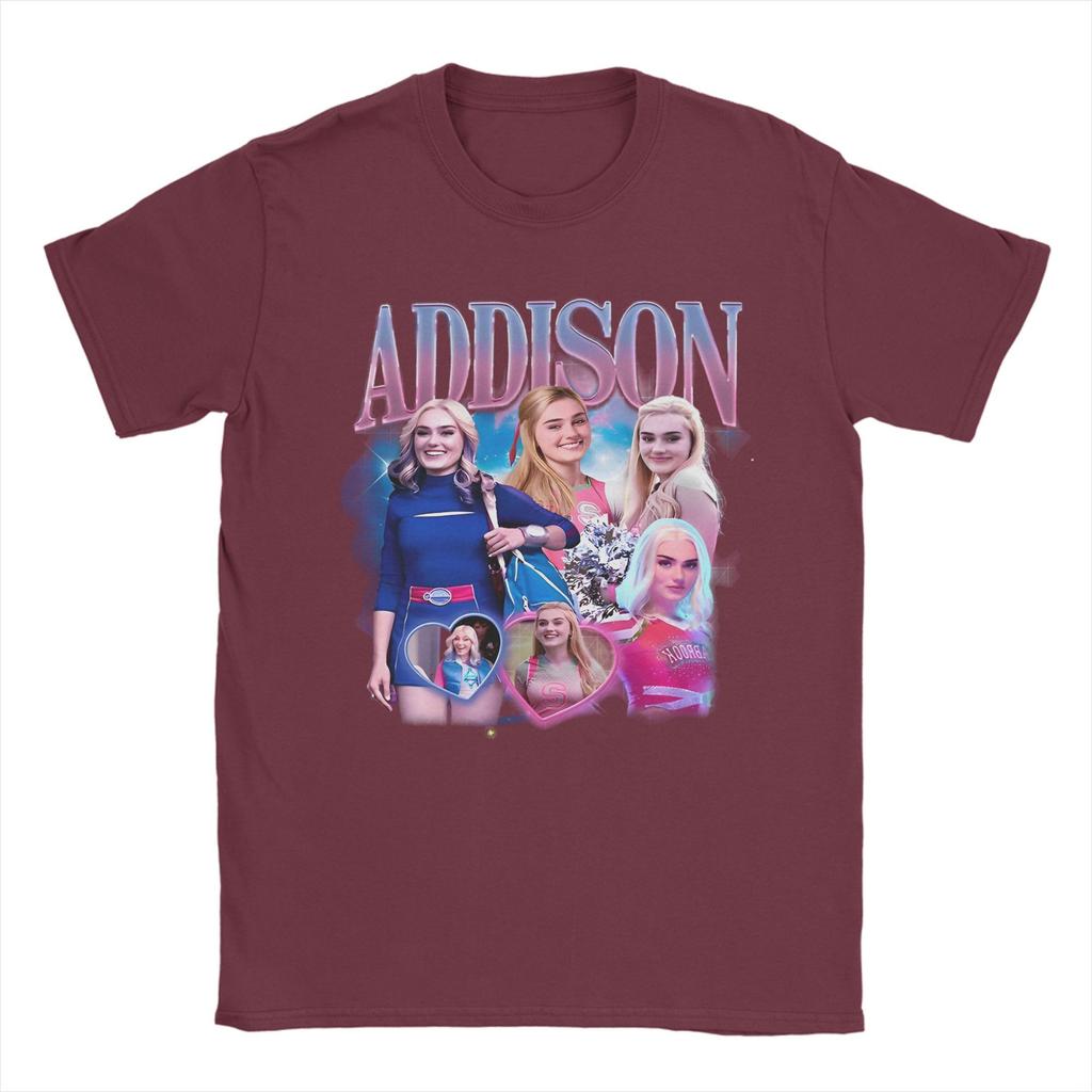 Pánská trička Zombies 4 Úsvit upírů Addison Bootleg Bavlněné oblečení Krátký rukáv Kulatý výstřih Tričko Nápad na dárek Trička