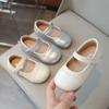 Chaussures Plates pour Filles Simples Semelle Souple pour Enfants Chaussures de Princesse Couleur Unie 2024 Nouvelles Chaussures de Danse pour Filles pour Fête Mariage