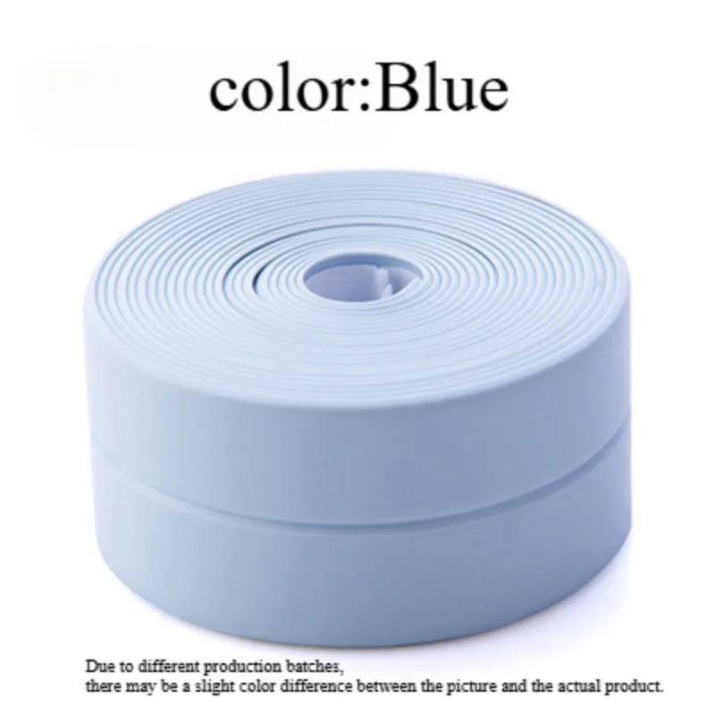 1 Roll of Waterproof White PVC Self-Adhesive Tape - Perfect for Bathroom, Sink & Kitchen - Super Strong Stickiness!