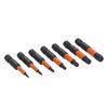 7 Stück Sechskantantrieb Bit Magnetischer Stahl Sechskantnuss Schraubenkraft Einsetzen Bohrer-Bit-Satz