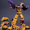 Baohaixing MINI 21CM New Transformation Toys 6 In 1 Devastator Action Figure Robot Engineering Vehicle Model Gift Child Kid