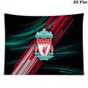 Arazzo da Parete del Liverpool Football Club Appeso Estetico alla Parete Coperta in Tessuto Stampato Arazzi Decorativi per Camera da Letto Soggiorno Decorazione per la Casa