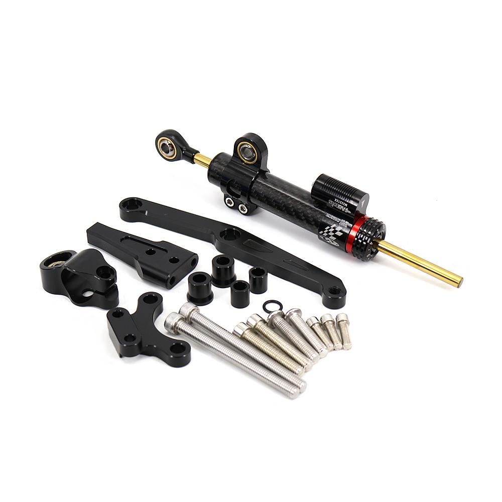CB650R 2024-2018 Pour Honda CB 650 R CB650 R Aluminium CNC Réglable Moto Amortisseur Stabilisateur de Direction Kit de Fixation de Support