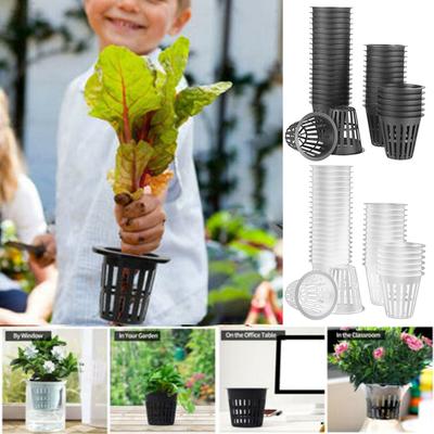 Plant Net Cup Mesh Pot Net Cup Sponges 38.5mm Basket