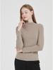 Wool Silk Slim Fit Thermal Velvet Top for Women