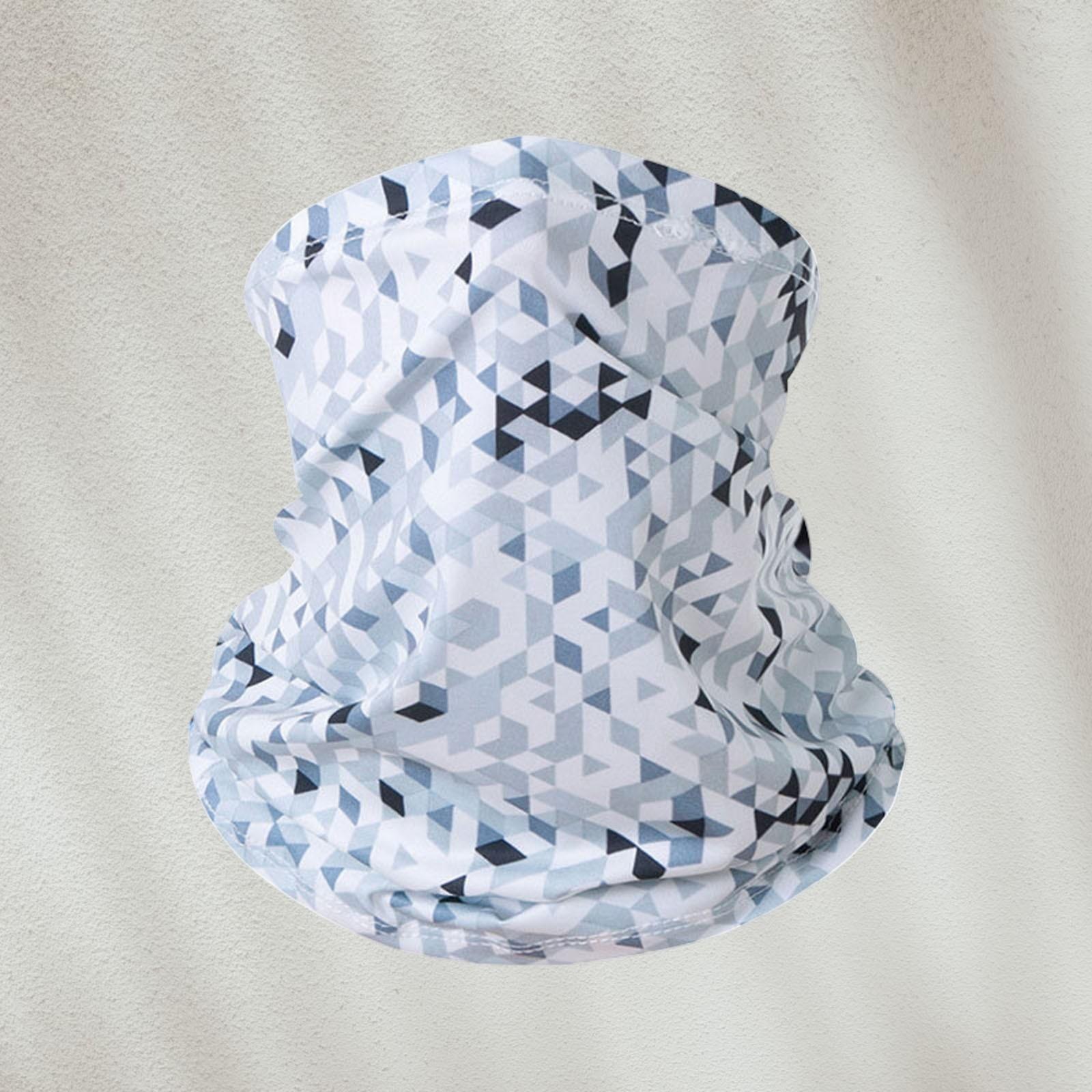 

Летняя солнцезащитная маска для езды на велосипеде, для рыбалки на открытом воздухе, для защиты от ультрафиолета, камуфляжный принт, платок на голову, солнцезащитный шейный платок One Size