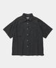 COLUMBIA UNIVERSITY Sl-Label Big Pocket Denim S/S Shirts_Black Jean