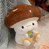 Whimsical Plush Mushroom Toy Material Children Room Decor Festival Gift Dolls