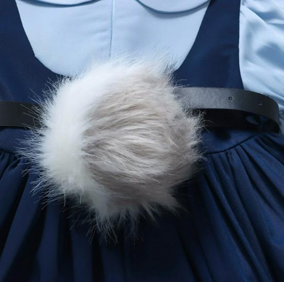 Autumn 2025 Girls' Rabbit Police Officer Lolita Princess Dress - Zhu Di Birthday Edition