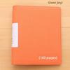 Large Capacity Leather Perforated Loose-Leaf Contract Folder