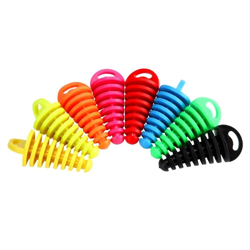 Rubber Exhaust Protectors For Motorcycle And ATV Prevents Condensation In Pipe During Storage Universal Fit 14.7-37.8mm